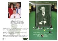 Michael Lavan - Tributes