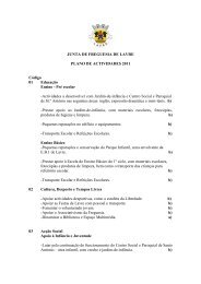 JUNTA DE FREGUESIA DE LAVRE - Freguesias