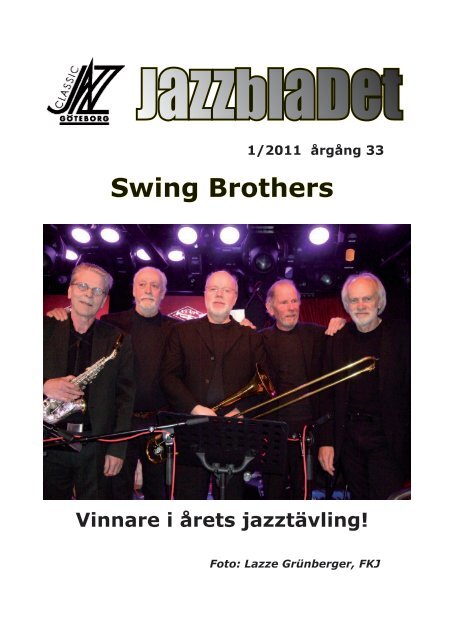 Jazzbladet nr 1/11 - Classic Jazz Göteborg