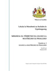 Karolo ea 2 - The Lesotho Government Portal