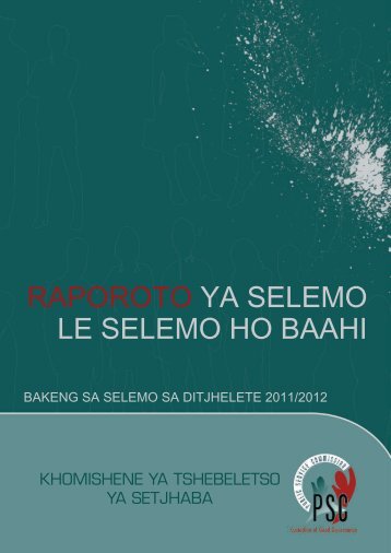 Annual Reports to Citizens - Sesotho