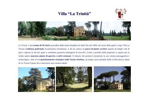 Villa “La Trinità”