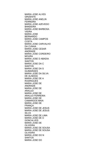 Lista geral de precatórios - TJDFT