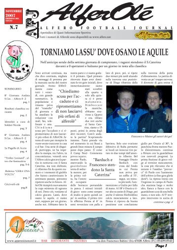TORNIAMO LASSU' DOVE OSANO LE AQUILE - Alfero.net