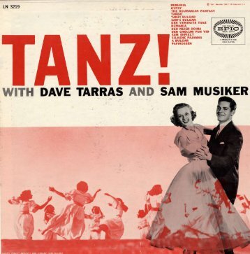 Page 1 TANZ WITH DAVE TARRAS AND SAM MUSIKER 1- Page 2 ...