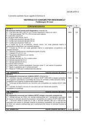 Elenco materiali Emodinamica - Asl Nuoro