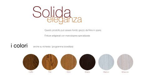 scarica il catalogo in formato .pdf - Parquet & Parquet