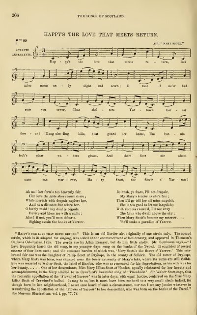 Wood's edition of the songs of Scotland : adapted to their ...