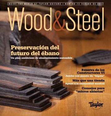 Preservación del futuro del ébano - Taylor Guitars