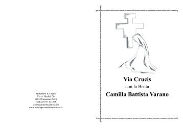 Via crucis.pdf - Sorelle Povere di Santa Chiara