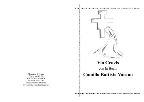 Via crucis.pdf - Sorelle Povere di Santa Chiara