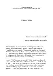 Nota su E. Morike - Documenti - Cristina Campo