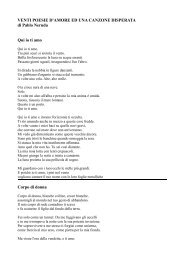 venti poesie d'amore ed una canzone disperata - Pablo Neruda