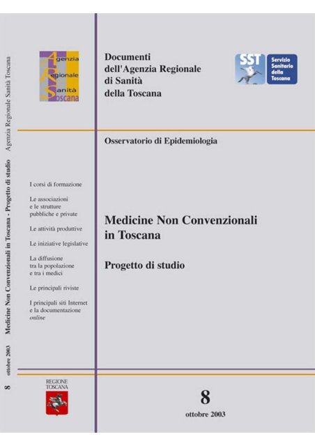 pubblicazione - Agenzia Regionale di Sanità della Toscana