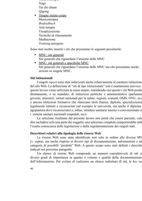 pubblicazione - Agenzia Regionale di Sanità della Toscana