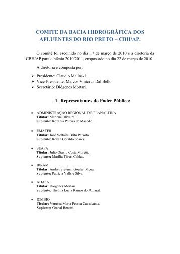 Representantes do Comitê(PDF) - coopa-df