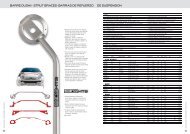 BARRE DUOMI - STRUT BRACES- BARRAS DE ... - VL Motorsport