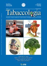 Scarica n. 3/2010 (full) - Società Italiana di Tabaccologia