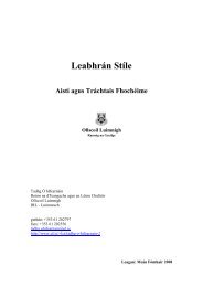 Leabhrán Stíle Rannóg na Gaeilge