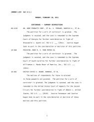 Order List (02/28/11) - Supreme Court of the United States