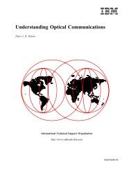 Understanding Optical Communications - IBM Redbooks