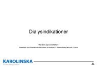 Dialysindikationer