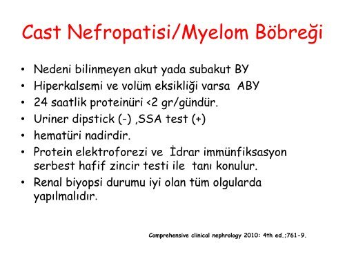 Nefroloji - Lenfoma Myeloma Derneği