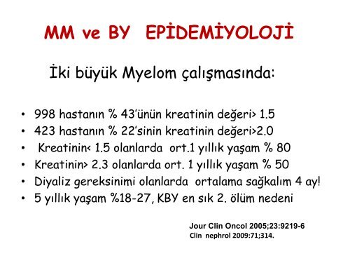 Nefroloji - Lenfoma Myeloma Derneği