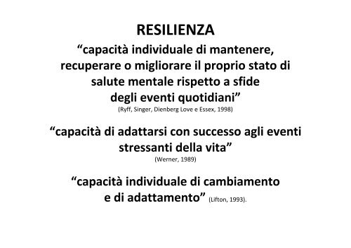 Ansia e resilienza_Vitali - Giovani, Sport e Montagna