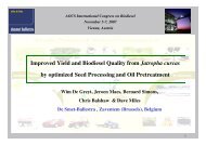 Improved Yield and Biodiesel Quality from Jatropha curcas by ...