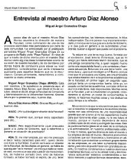 Entrevista al maestro Anuro Díaz Alonso - E-journal - UNAM