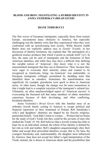 Anzia Magazines Anzia Yezierskas Semiautobiographical Novel Bread Givers Buy Assignment Online also What Is A Thesis Statement In A Essay Essay About Science And Technology