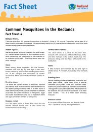 Common mosquitoes in Redlands - Fact Sheet 4 - Redland City ...