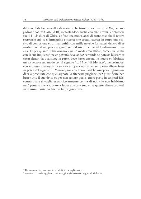 Istruzioni agli ambasciatori e inviati medicei in Spagna e nell'“Italia ...