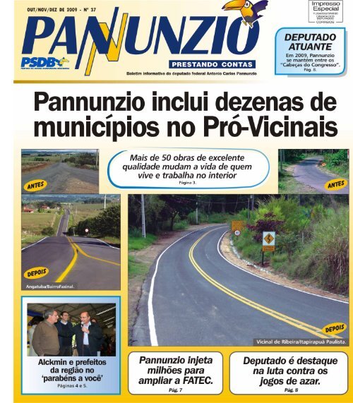 Recursos para a região - Antonio Carlos Pannunzio