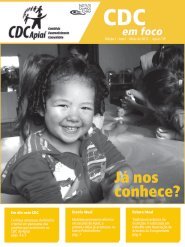 Boletim CDC em Foco - Apiaí (SP) - Edição 1 - Instituto Camargo ...