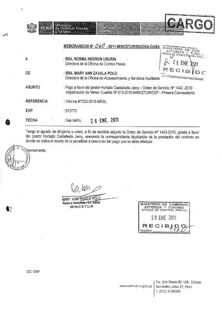 Detalle Documentos en formato pdf - Ministerio de Comercio ...