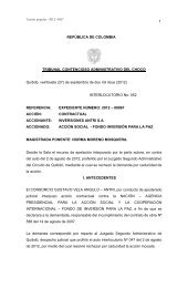 1 REPÚBLICA DE COLOMBIA TRIBUNAL ... - Rama Judicial