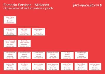 Forensic Services - Midlands - PwC in Milton Keynes and the South ...