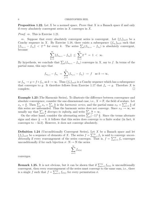 FUNCTIONAL ANALYSIS LECTURE NOTES CHAPTER 3. BANACH ...