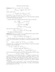 247A Notes on Lorentz spaces Definition 1. For 1 ≤ p < ∞ and f : R ...