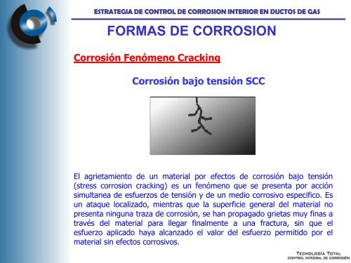 Corrosión - OSINERGMIN Gas Natural