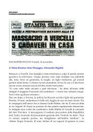 MASSACRO A VERCELLI di Mario Bariona, Emio ... - Misteri d'Italia