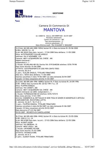 MANTOVA - PromoImpresa