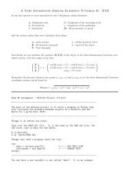 A Very Incomplete Orbital Elements Tutorial II - XYZ