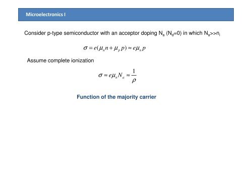 Chapter 5: Carrier Transport Phenomena - FKE