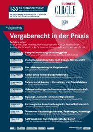 Vergaberecht in der Praxis - Wolf Theiss