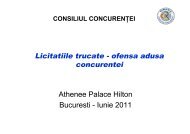 Licitatiile trucate - ofensa adusa concurentei Athenee ... - Wolf Theiss