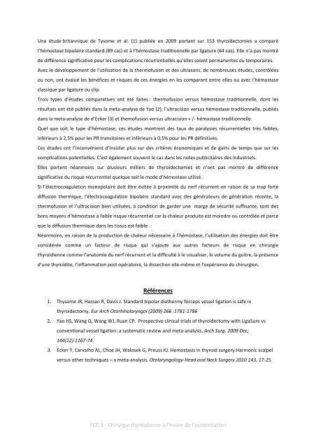 FCC3 mise en page - Fédération française de chirurgie viscérale et ...