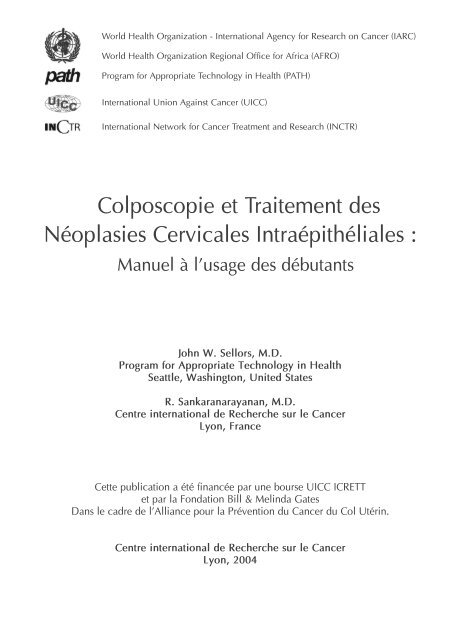 Colposcopie et Traitement des Néoplasies Cervicales Intraépithéliales